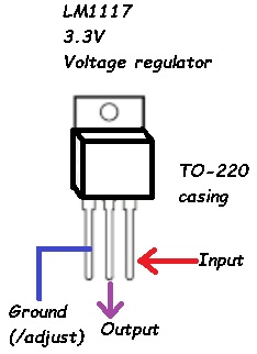 lm1117-3-3v-voltage-regulator-pinout
